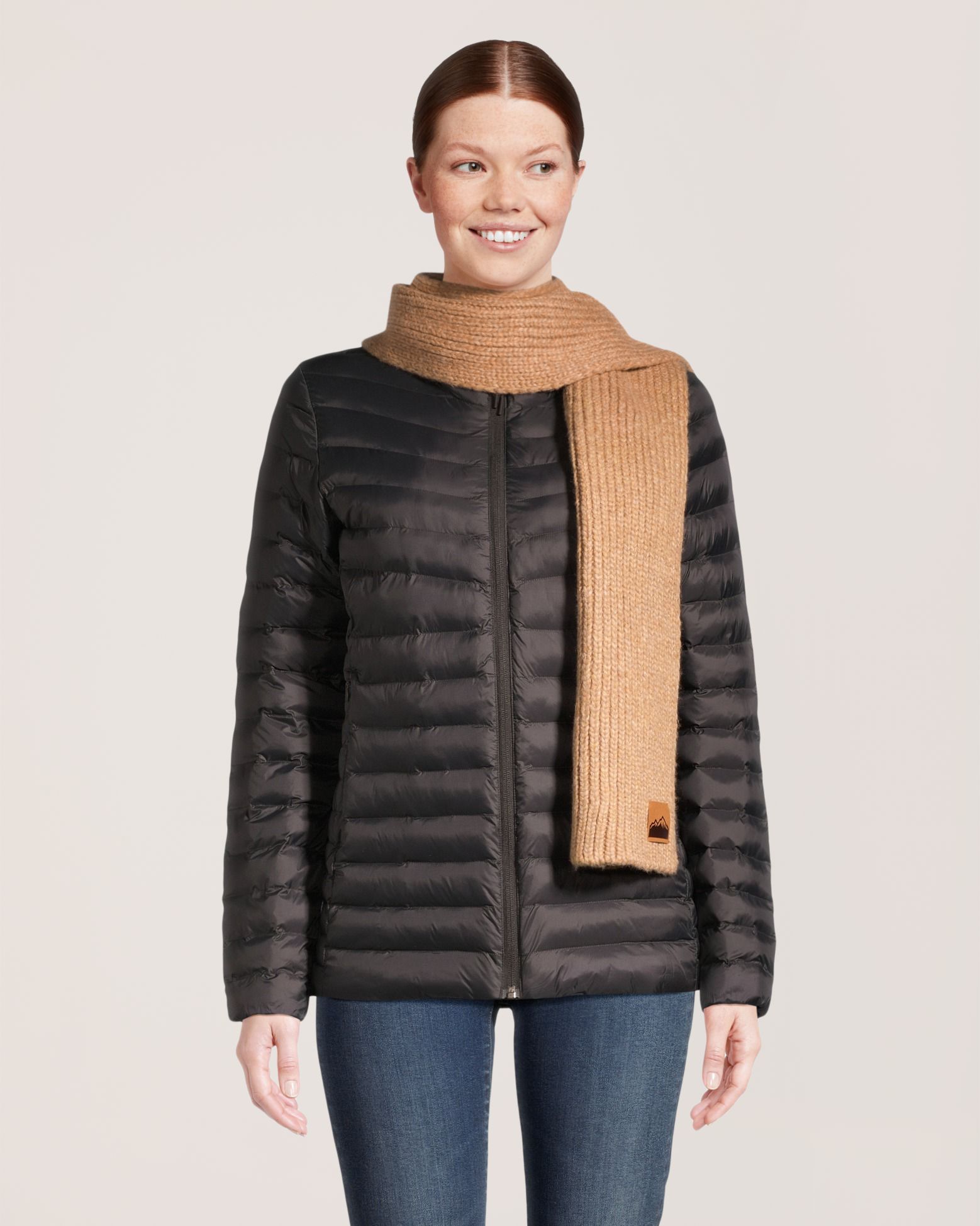 Foulard en tricot pour femmes, Heritage, WindRiver Front_Flat