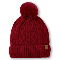 WindRiver Women's Heritage Cuffed Pom Toque