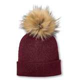 Tuque extensible en tricot fin pour femmes, Denver Hayes Front_Flat