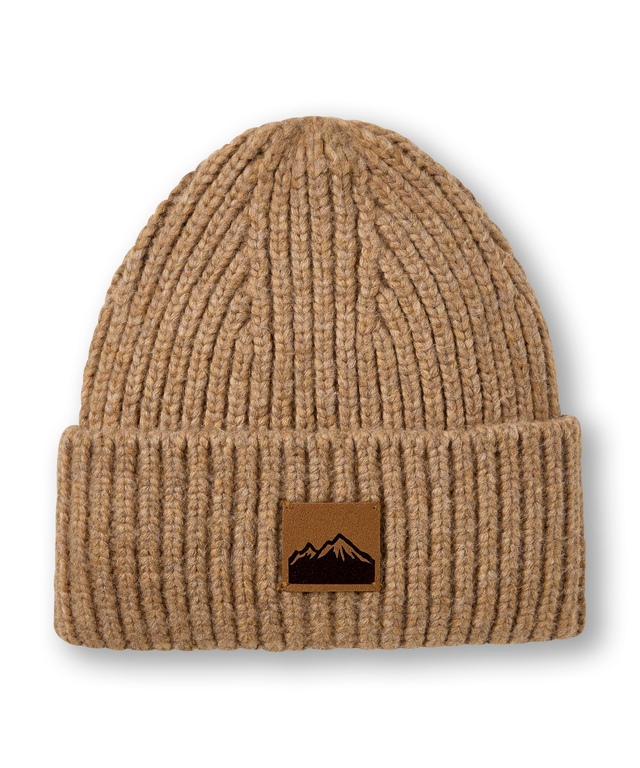 Bonnet en tricot côtelé épais pour femmes, Heritage, WindRiver