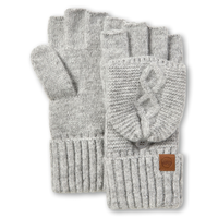 Mitaines rabattables en tricot pour femmes, Heritage, WindRiver