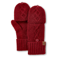 WindRiver Women's Heritage Knit Flip Mitts