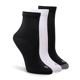 Mi-chaussettes sport de performance en nylon pour femmes, Shambhala, paquet de 3 paires Front_Angled_Right