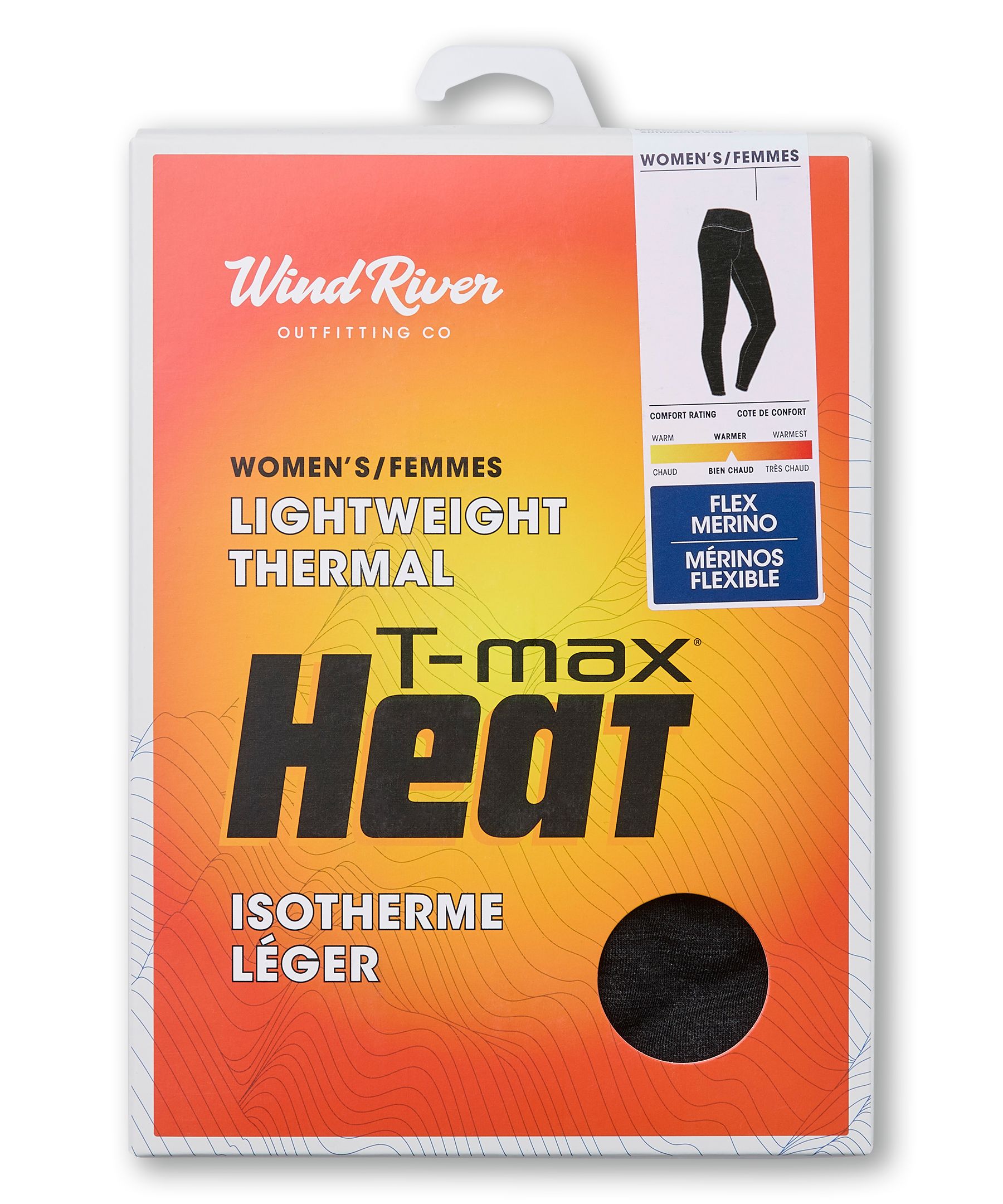 Pantalon T-MAX en mélange de laine mérinos pour femmes, WindRiver