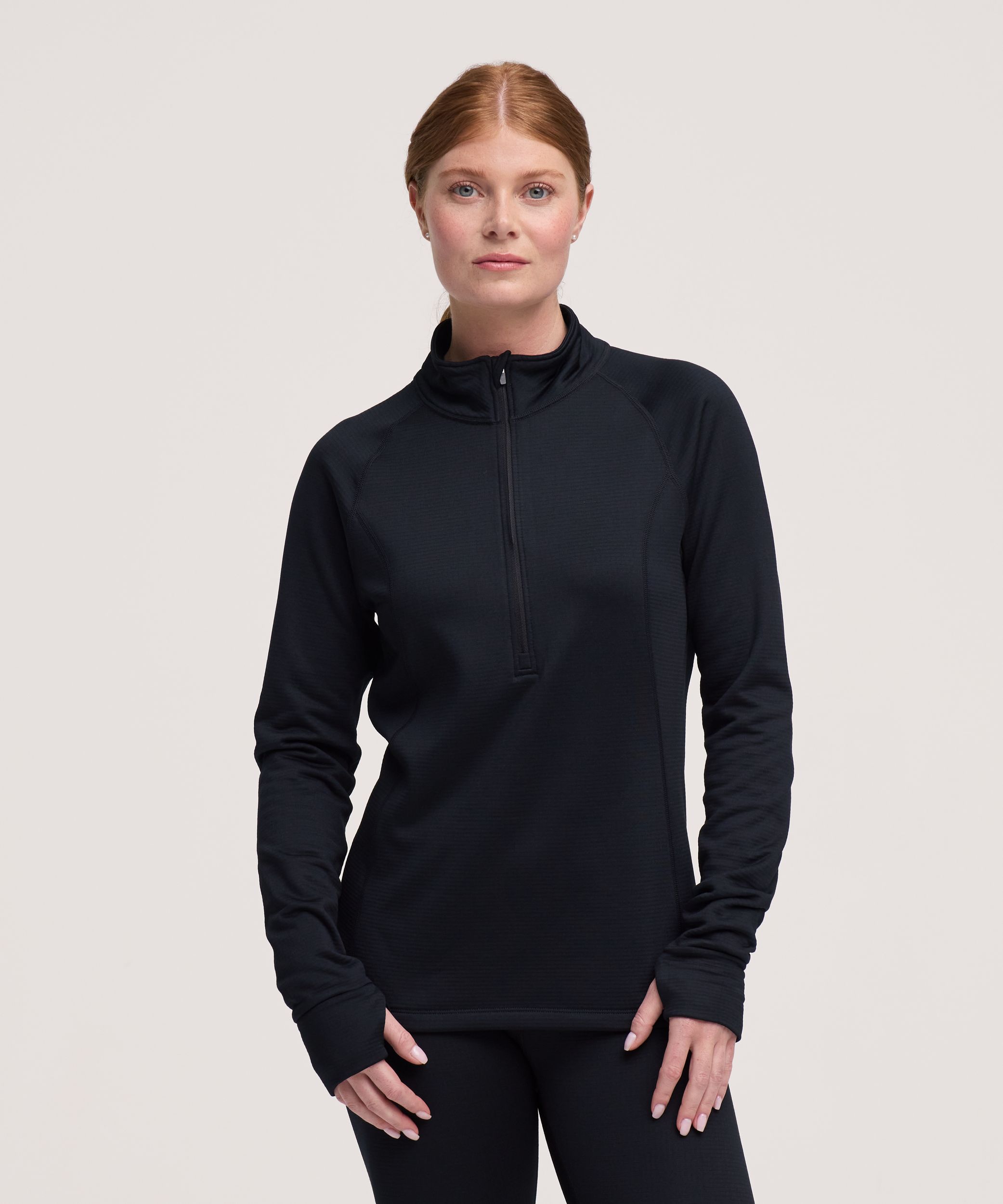 WindRiver Women's T-Max Heat Fleece Half-Zip Top
