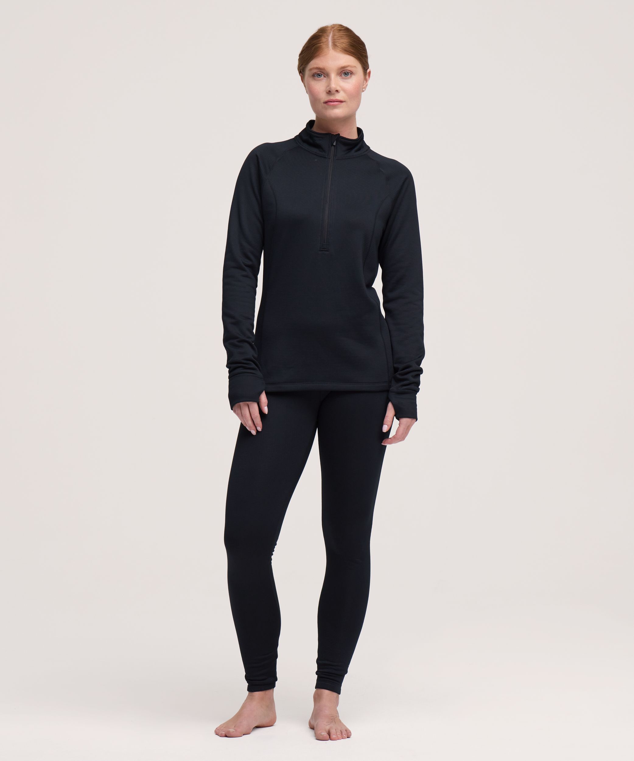 WindRiver Women's T-Max Heat Fleece Half-Zip Top