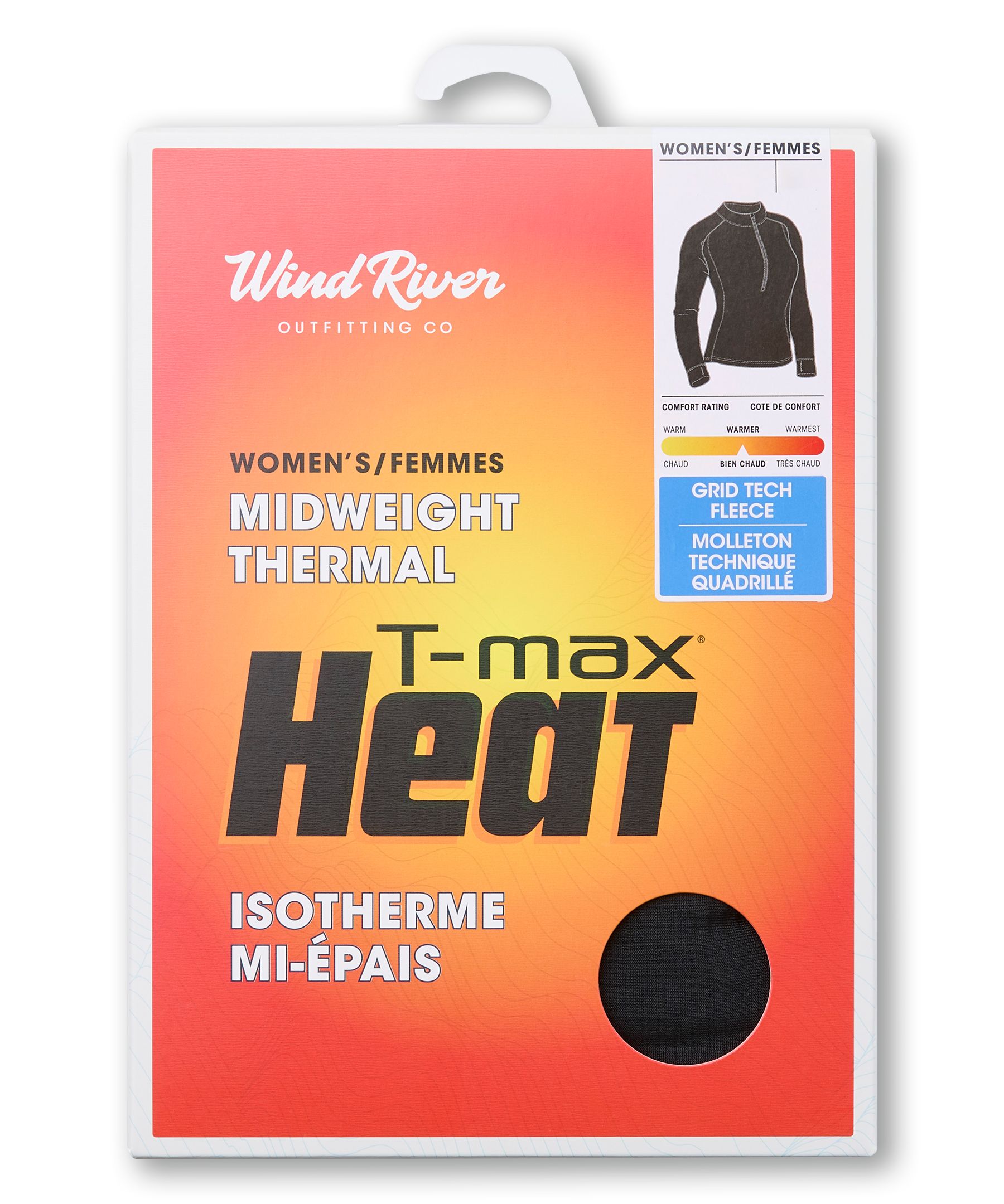 WindRiver Women's T-Max Heat Fleece Half-Zip Top