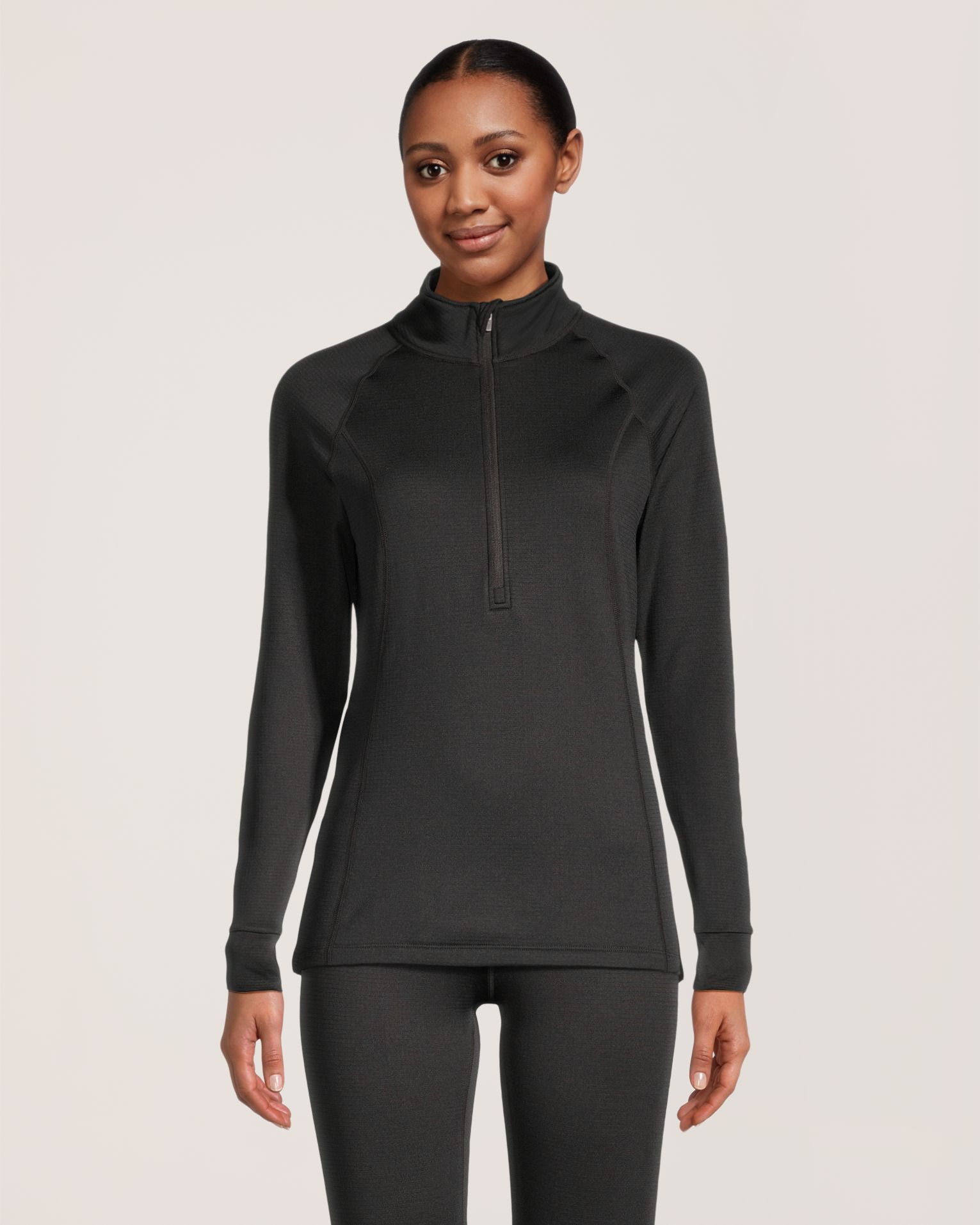 WindRiver Women's T-Max Heat Fleece Half-Zip Top