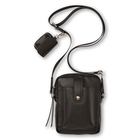 Denver Hayes Women's Crossbody With Earpod Case Front_Flat