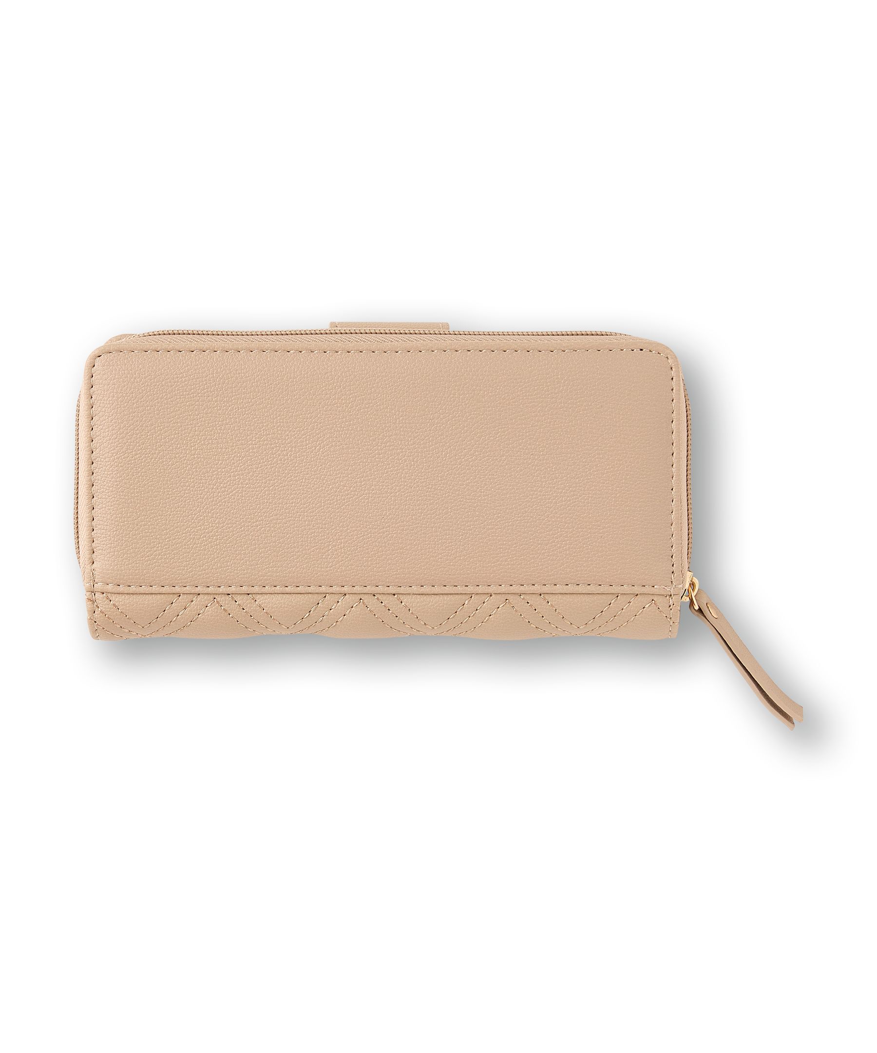 Denver Hayes Women's Wallet with Tab Flap and Back Zip