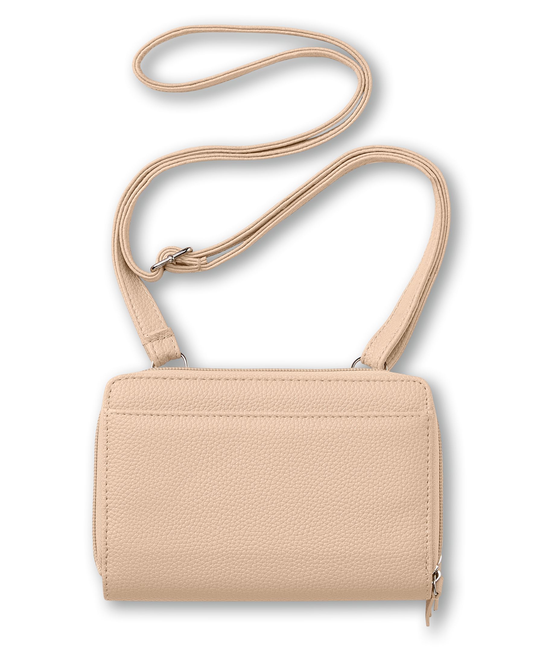 Denver Hayes Women's Double Zip Around String Wallet