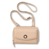 Denver Hayes Women's Double Zip Around String Wallet Front_Flat