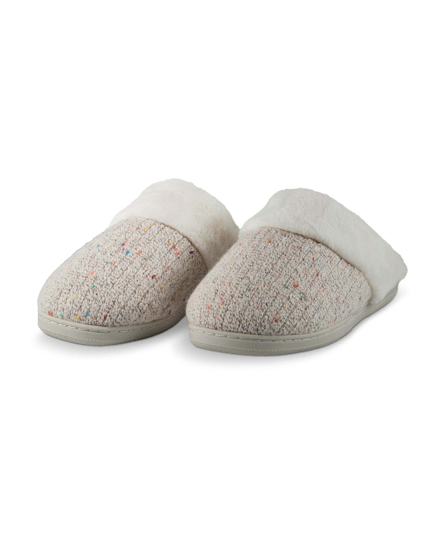 Denver Hayes Women's Knit Memory Foam Slippers