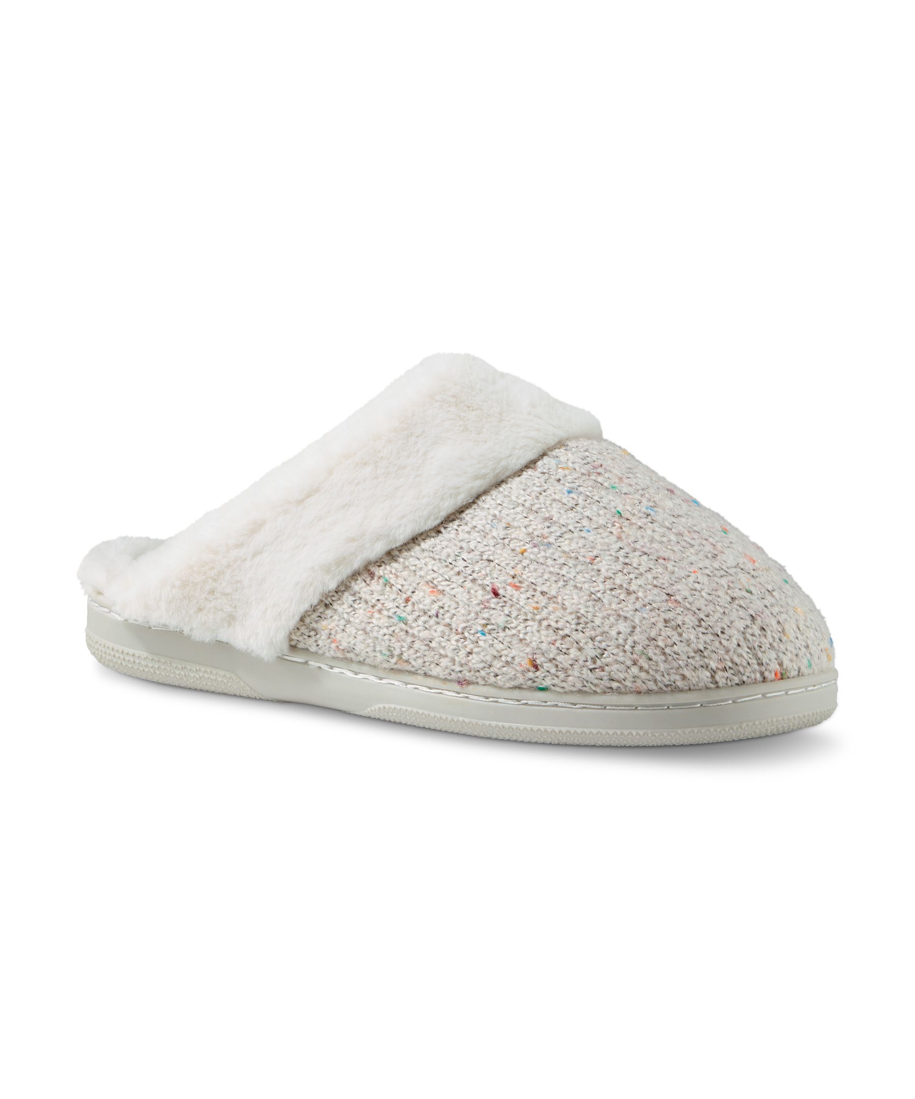 Denver Hayes Women's Knit Memory Foam Slippers
