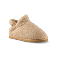 Denver Hayes Women's Faux Sherpa Booties Front_Three_Fourths_Angled_Right