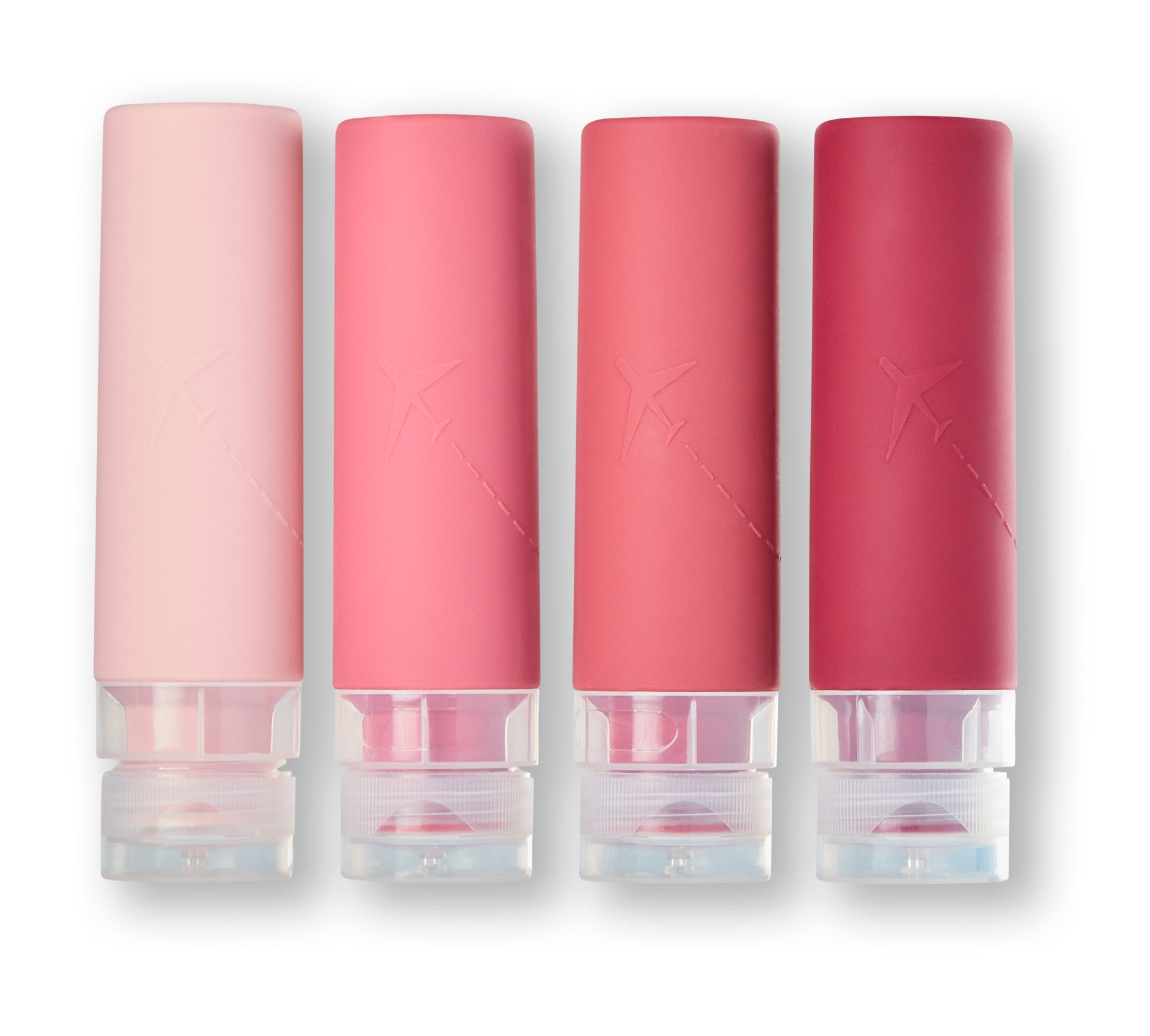 Mytagalongs Women's Mine Set Of 4 Silicone Travel Bottles