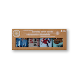 Denver Hayes Women's 4 pk Novelty Socks Gift Box Front_Flat
