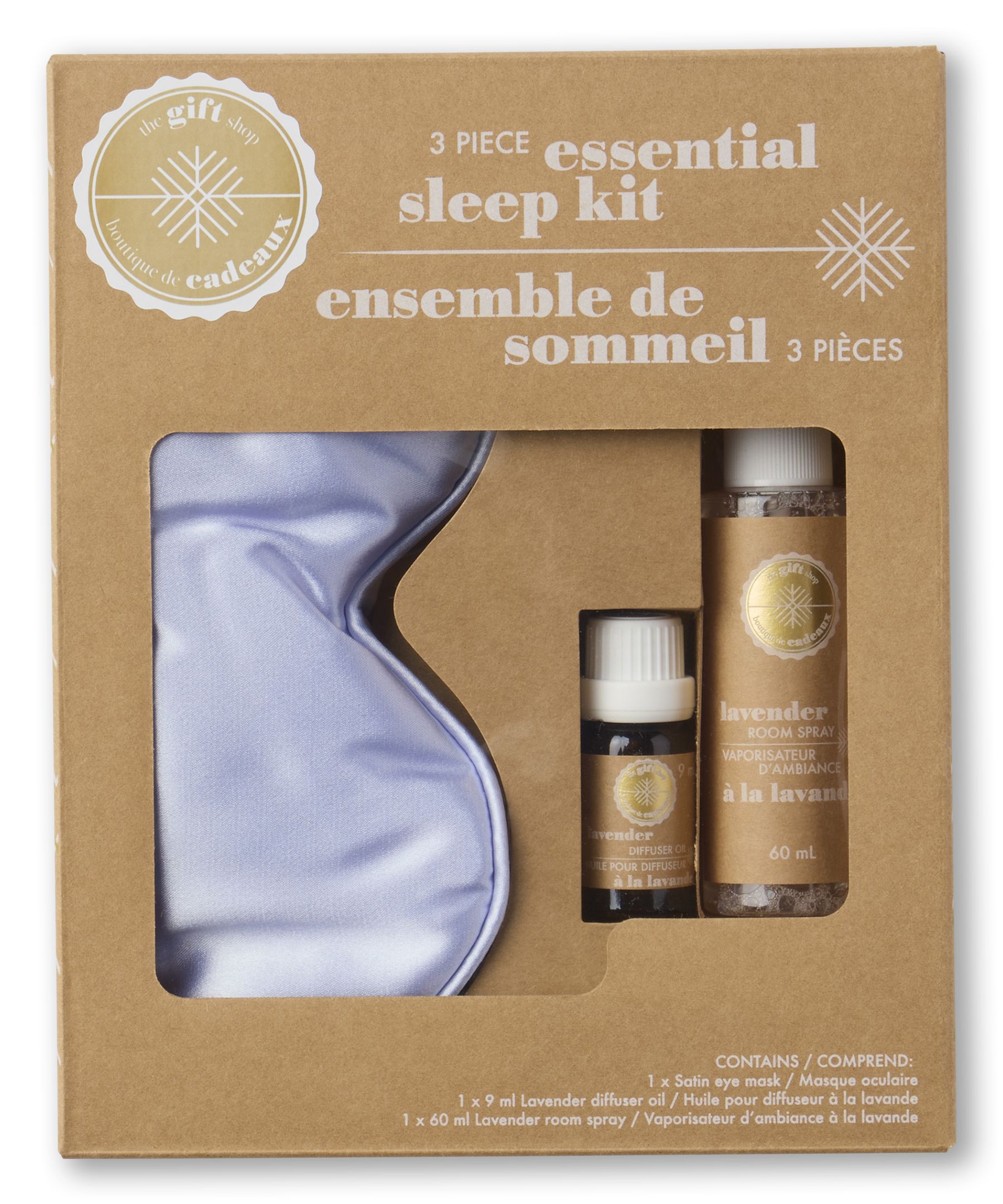 Ensemble essentiel de sommeil de Denver Hayes, 3&nbsp;pièces Front_Flat
