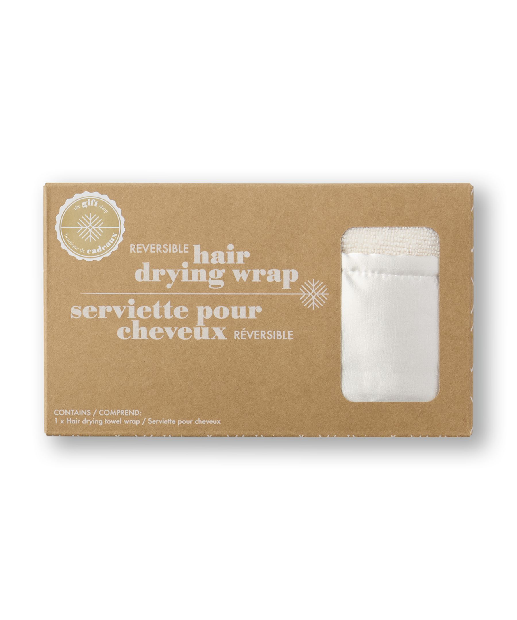 Denver Hayes Reversible Hair Drying Wrap