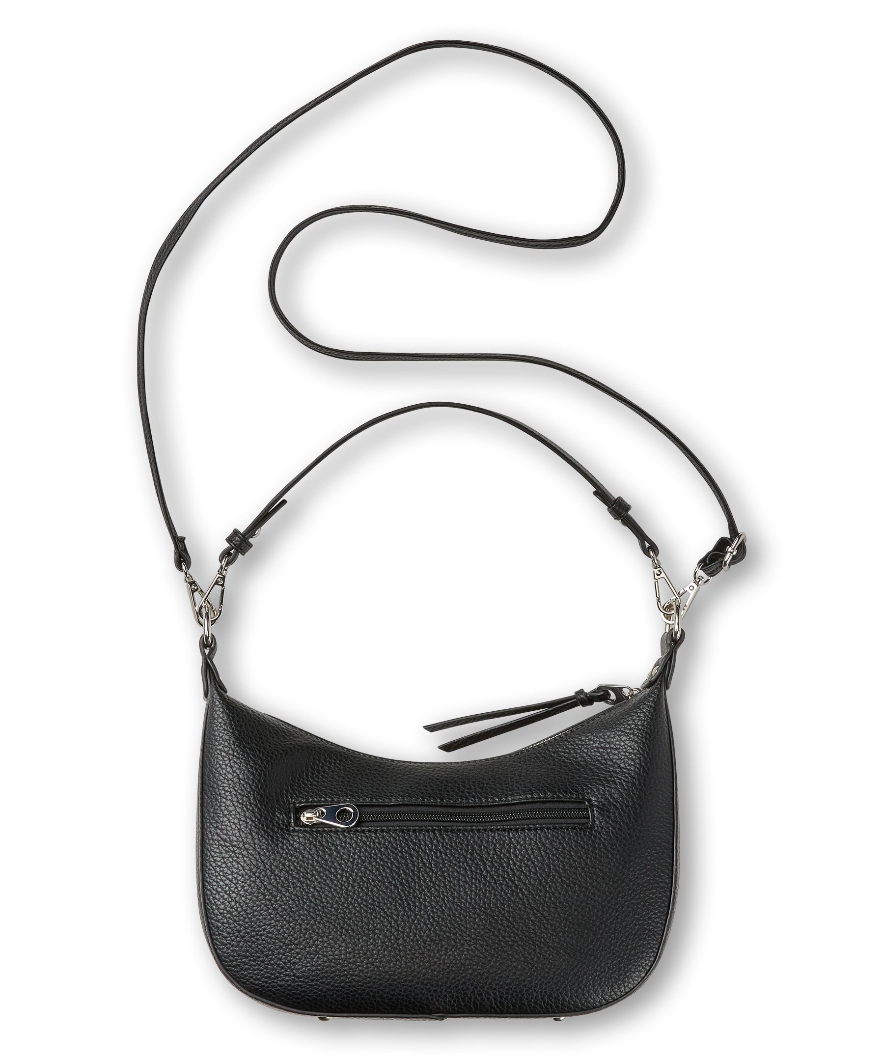 Denver Hayes Women's Half-Moon Dual Strap Shoulder Bag