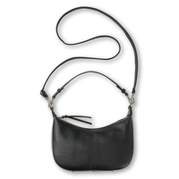 Denver Hayes Women's Half Moon Dual Strap Shoulder Bag Front_Flat