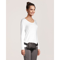 Shambhala Women's Mini Zip Hip Pack Front_Angled_Right