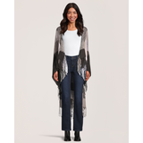 Denver Hayes Women's Hooded Shawl Ruana With Pockets