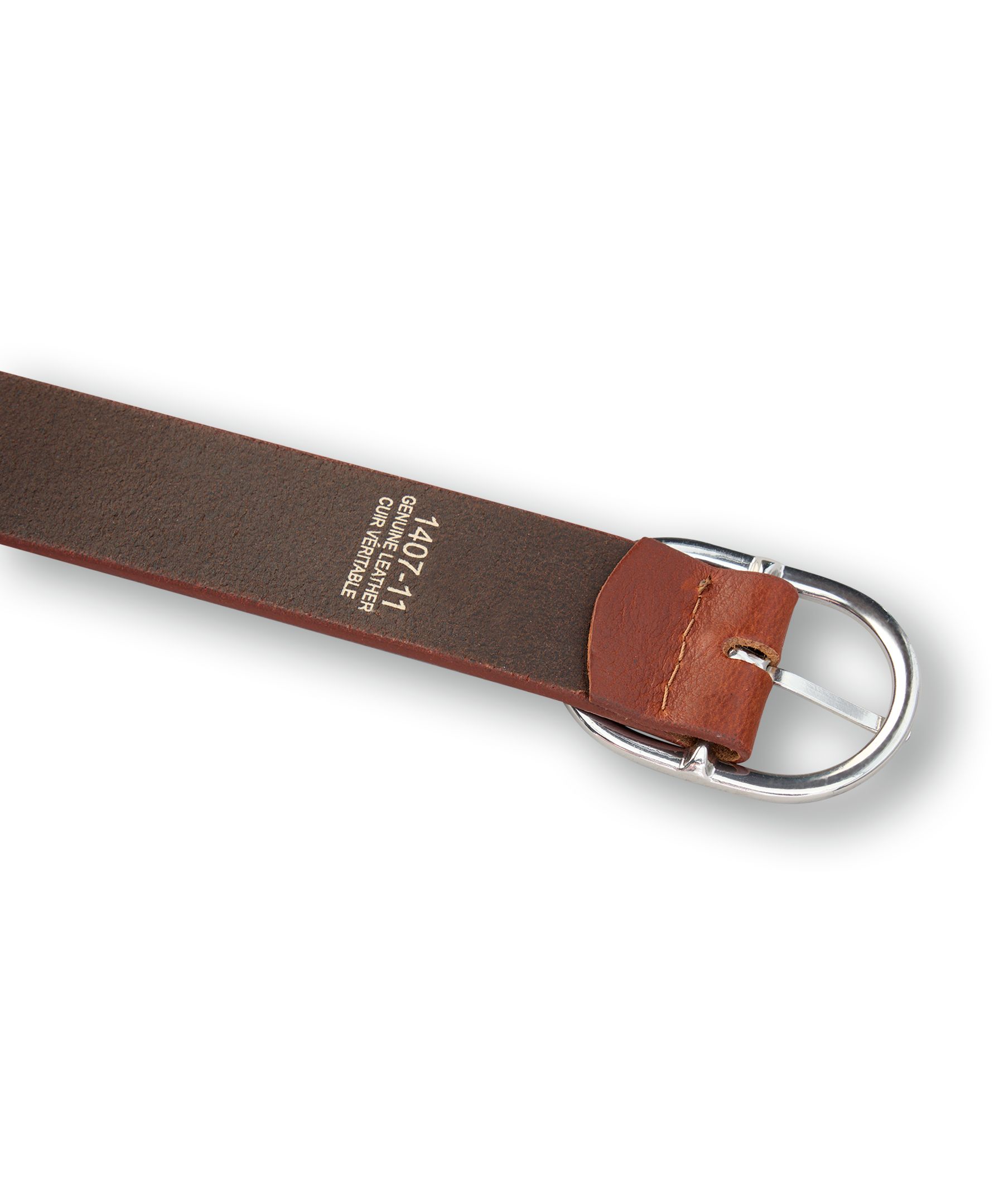 Denver Hayes Women's Oval Centre Bar with Burnished Edge Belt