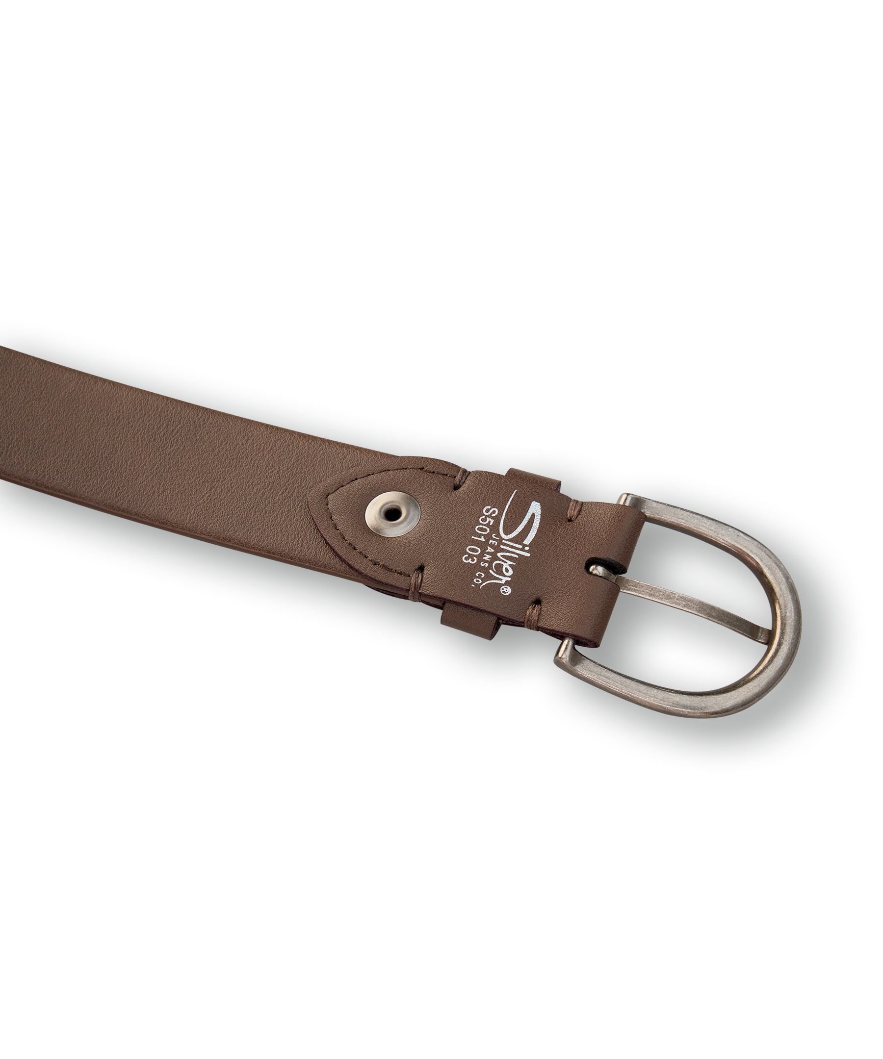 Ceinture à intérieur extensible de 35&nbsp;mm pour femmes, Silver