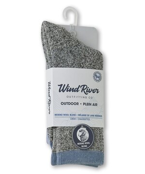 Chaussettes en laine mérinos pour femmes, WindRiver