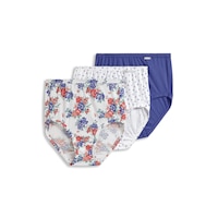 Jockey Women's 3 pk Elance Basic Briefs Front_Flat