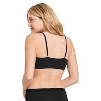 Jockey Women's Soft Stretch Lace Bralette Back_Angled_Left