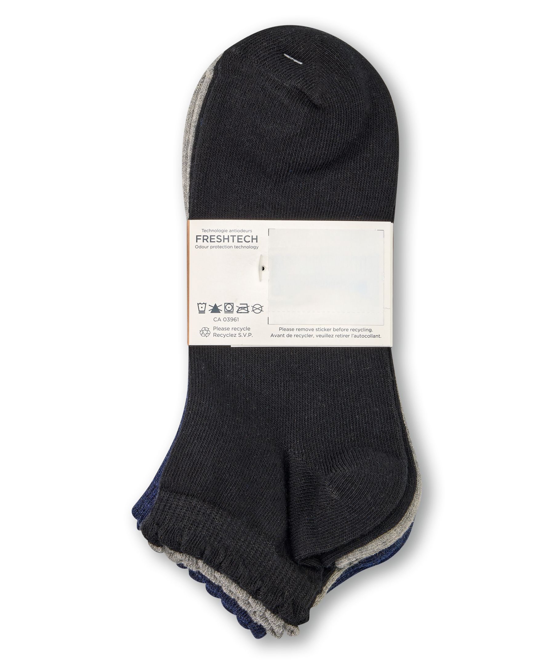 Denver Hayes Women's 5 Pack Contrast Scalloped Ankle Socks