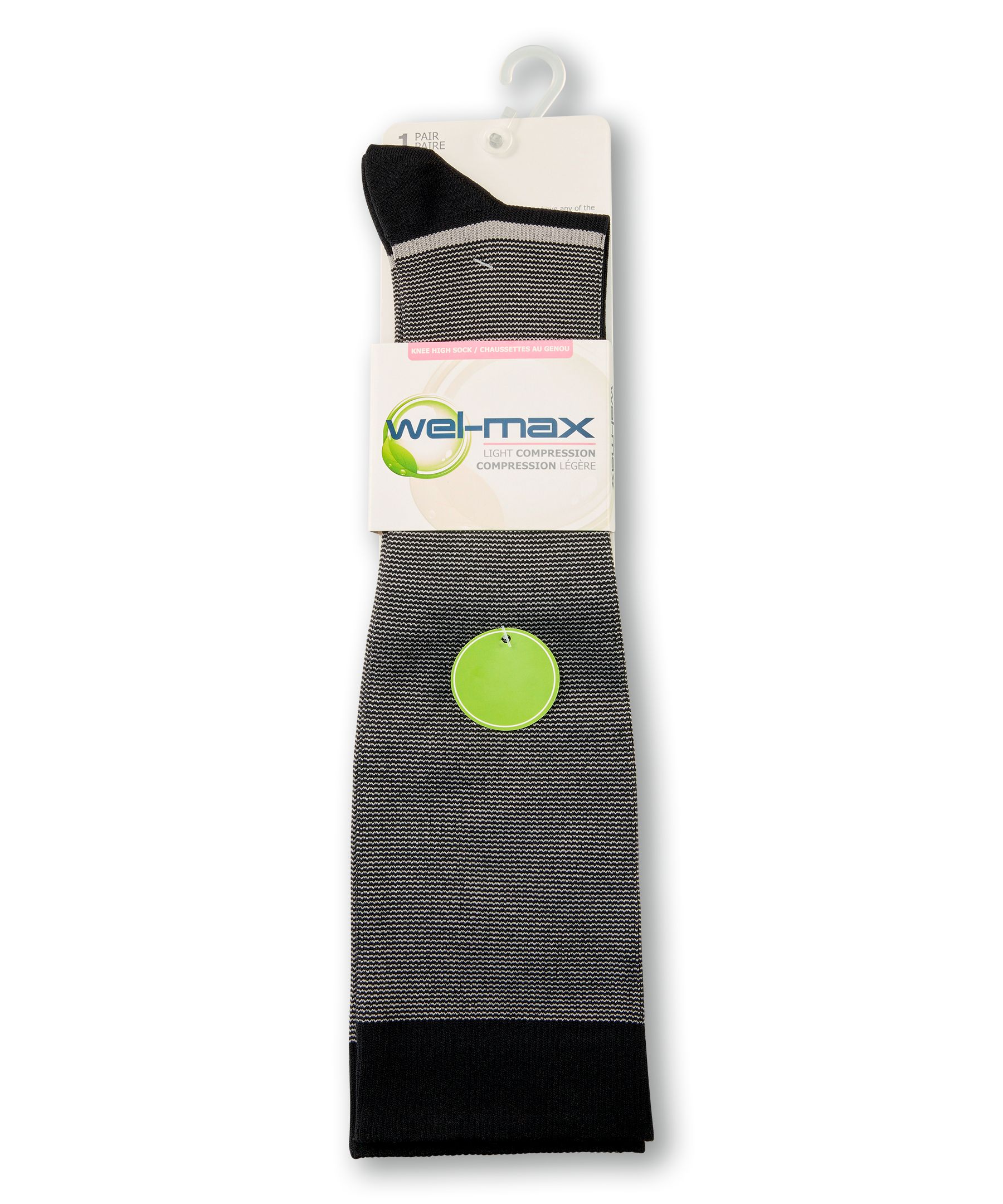 Wel-max Women's Light Compression Knee Length Socks