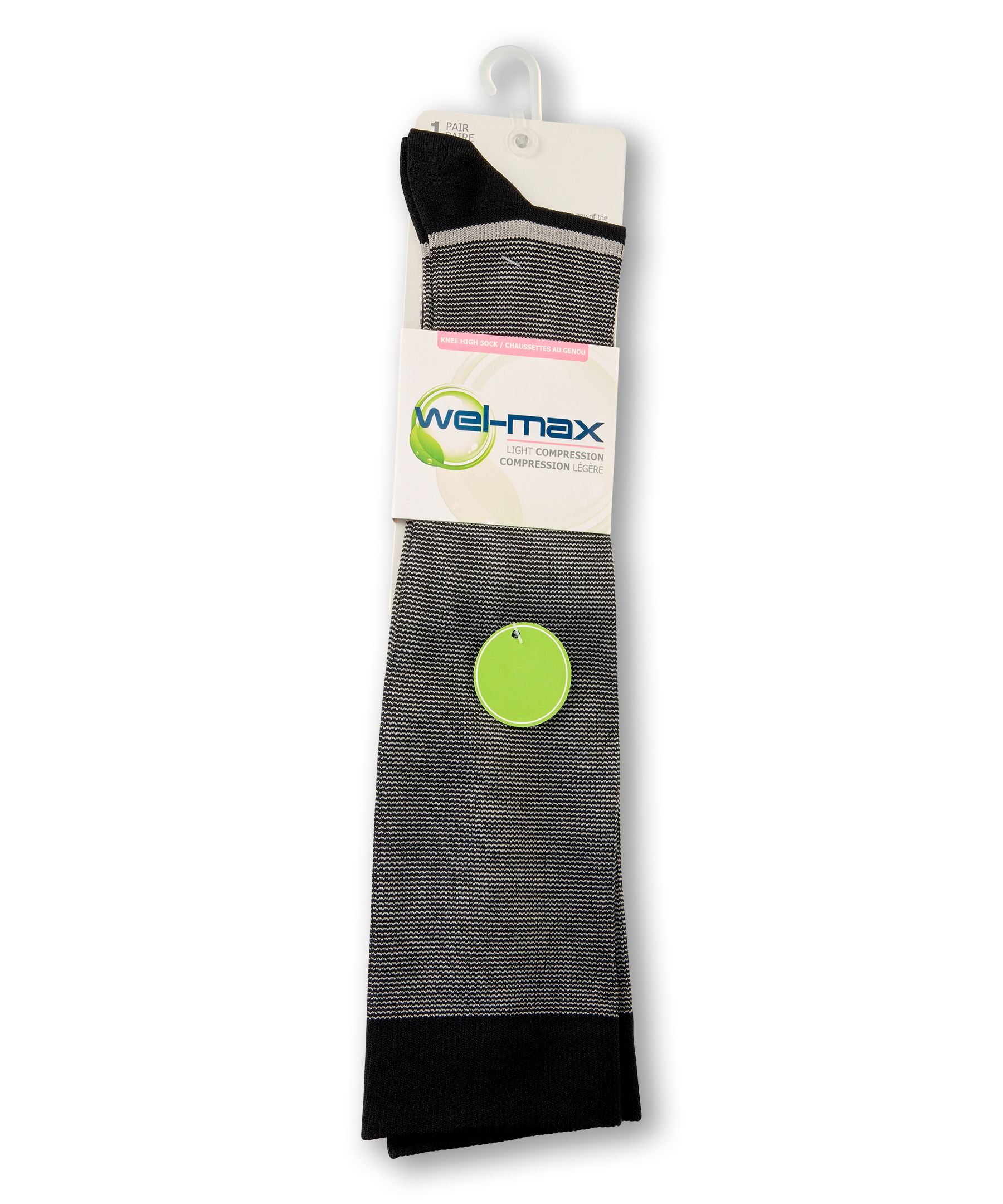 Wel-max Women's Light Compression Knee Length Socks
