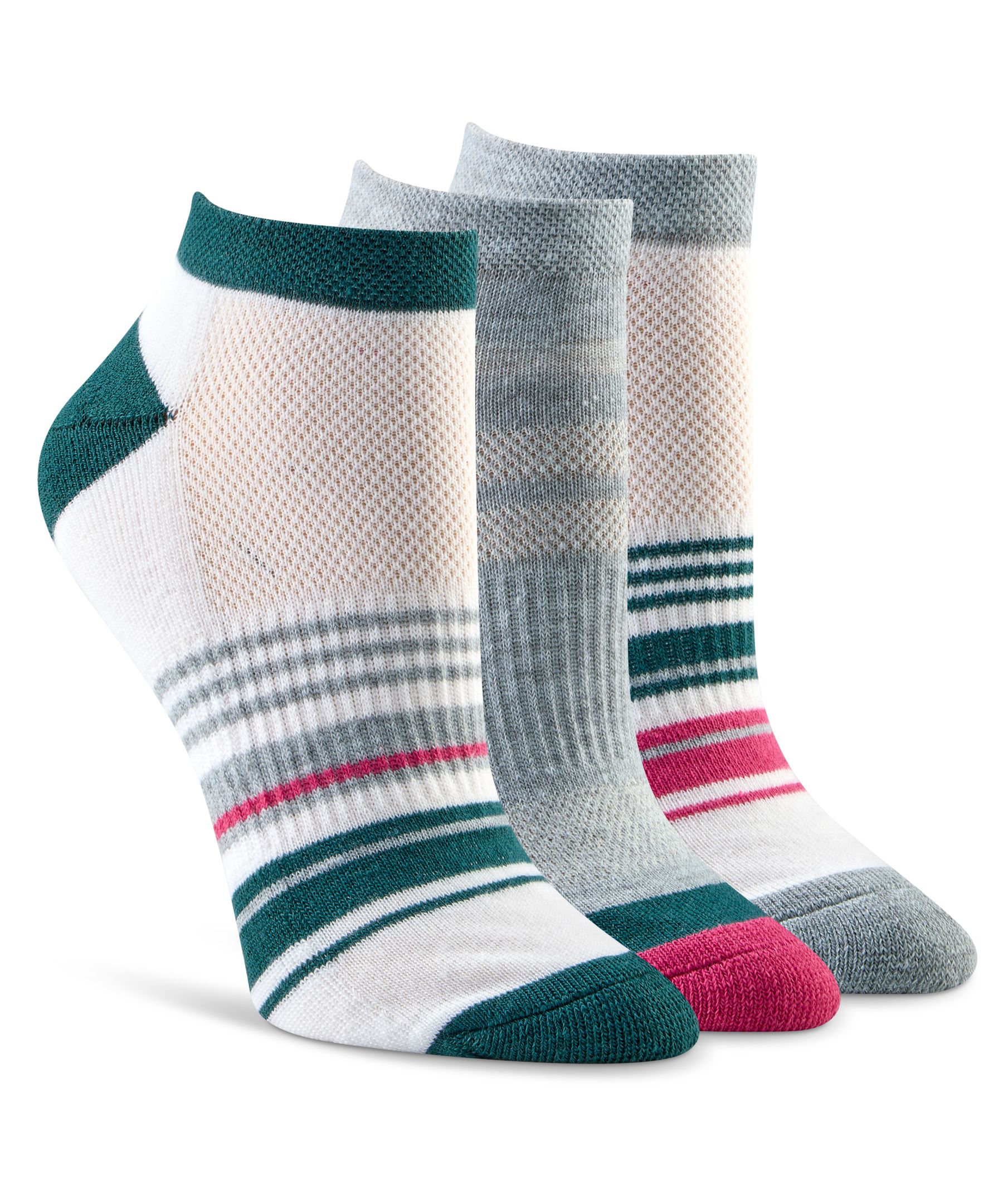 Chaussettes sport basses pour femmes, paquet de 3 paires - Achetez deux paquets pour le prix d'un seul, Shambhala