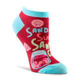 Chaussettes basses en coton à motif pour femmes, Denver Hayes Front_Angled_Right