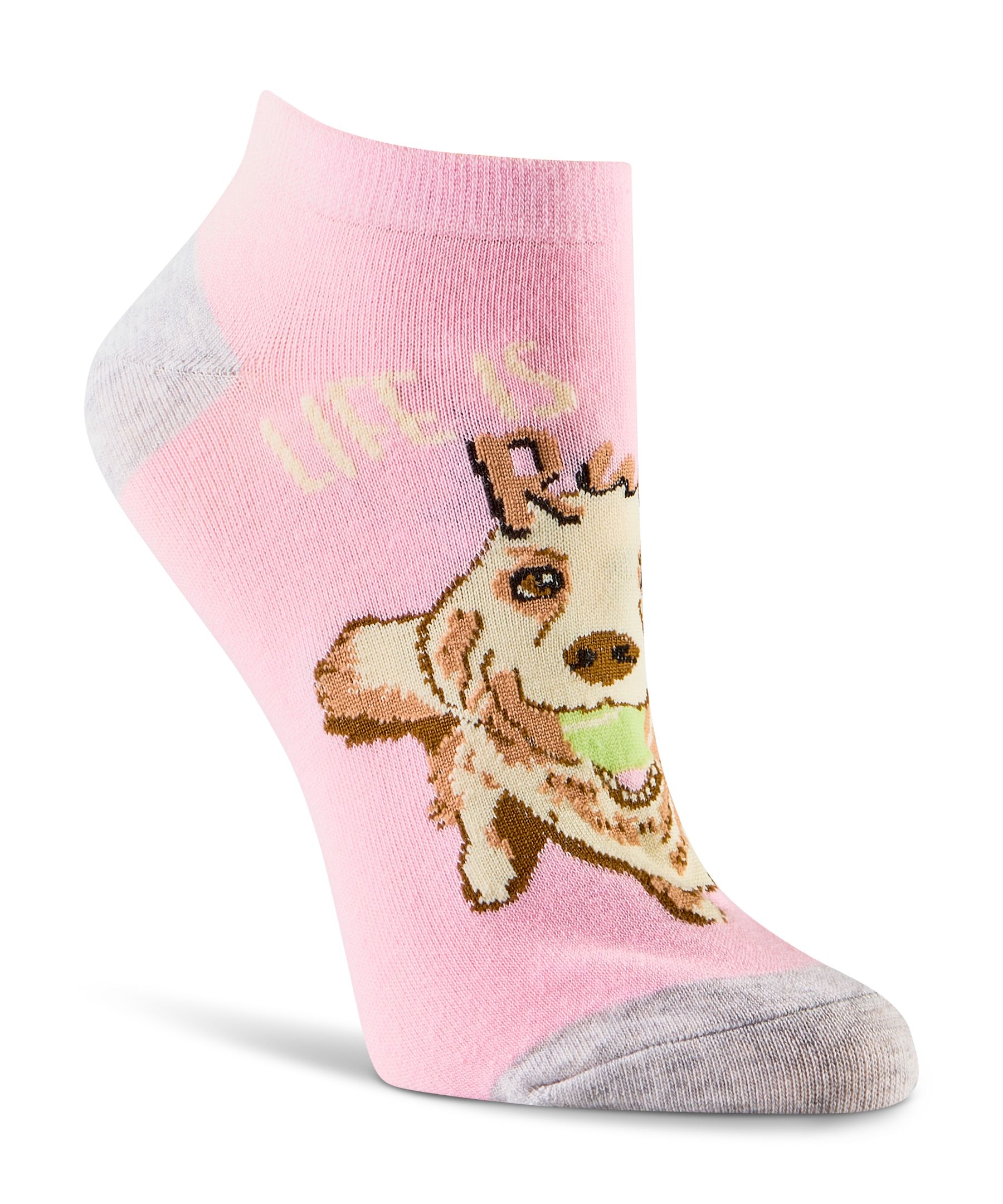 Denver Hayes Women's Low-Cut Patterned Cotton Socks
