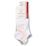 Shambhala Women's 3 Pack Cotton Low Cut Tab Sport Socks Front_Flat