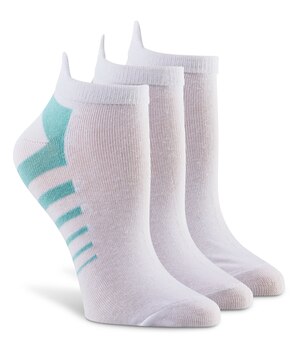 Chaussettes de sport basses en coton pour femmes, paquet de 3 paires, Shambhala