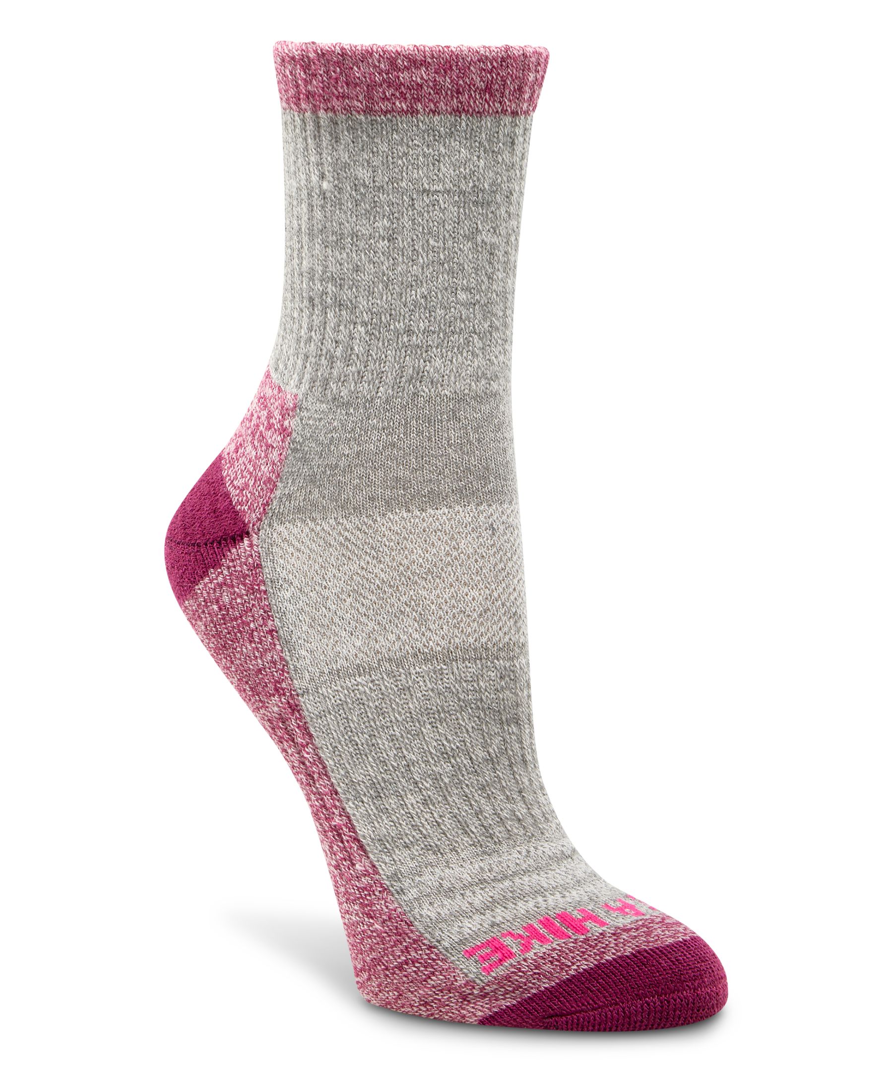 WindRiver Women's 1 Pack Merino Comfort Mid-Crew Socks