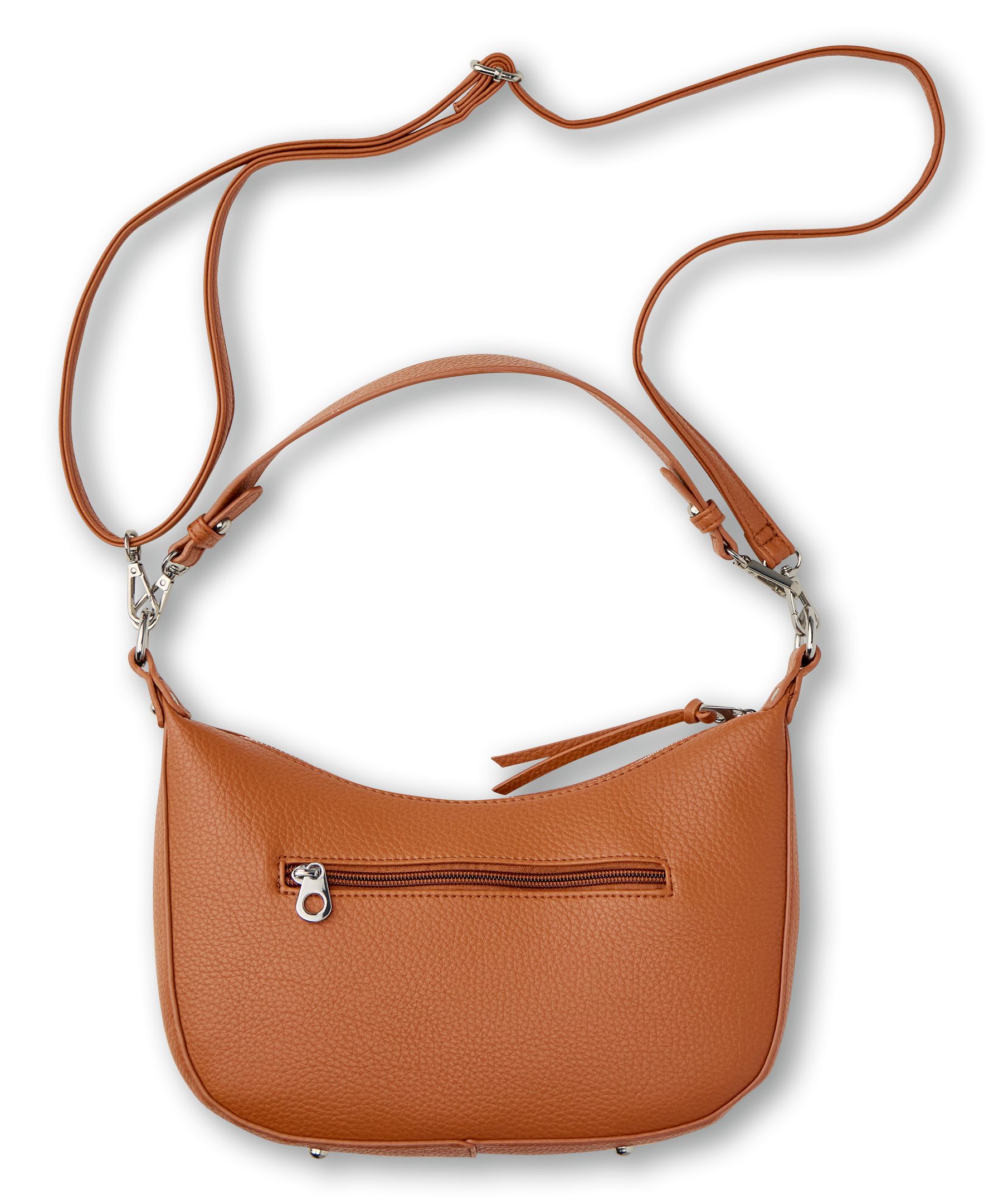 Denver Hayes Women's Half-Moon Dual Strap Shoulder Bag