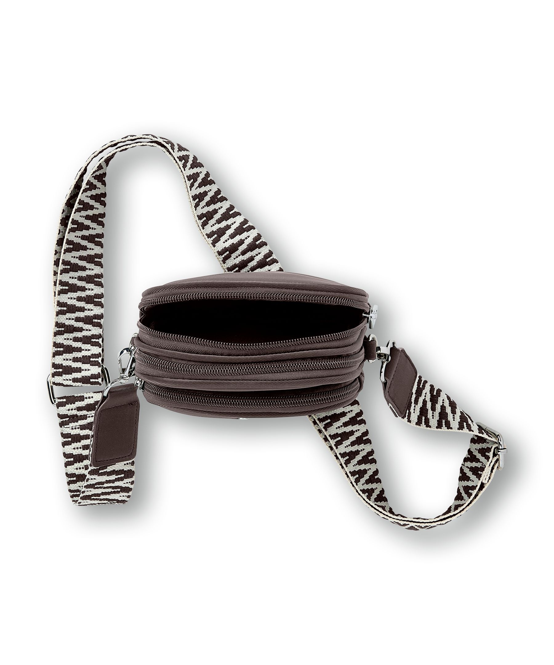 Denver Hayes Women's Wandastrap 3 Compartment Crossbody Bag