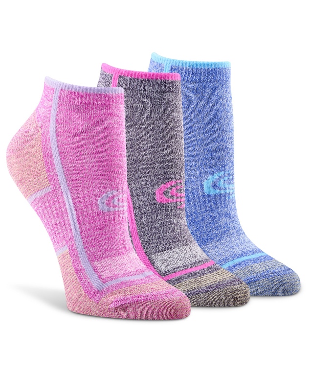 Copper Sole Women's 3 Pack Extreme Athletic No Show Socks Front_Angled_Right