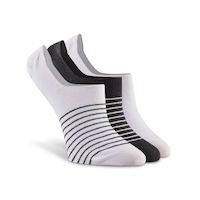 Socquettes en mélange de coton pour femmes, paquet de 3 paires, Shambhala Front_Angled_Right