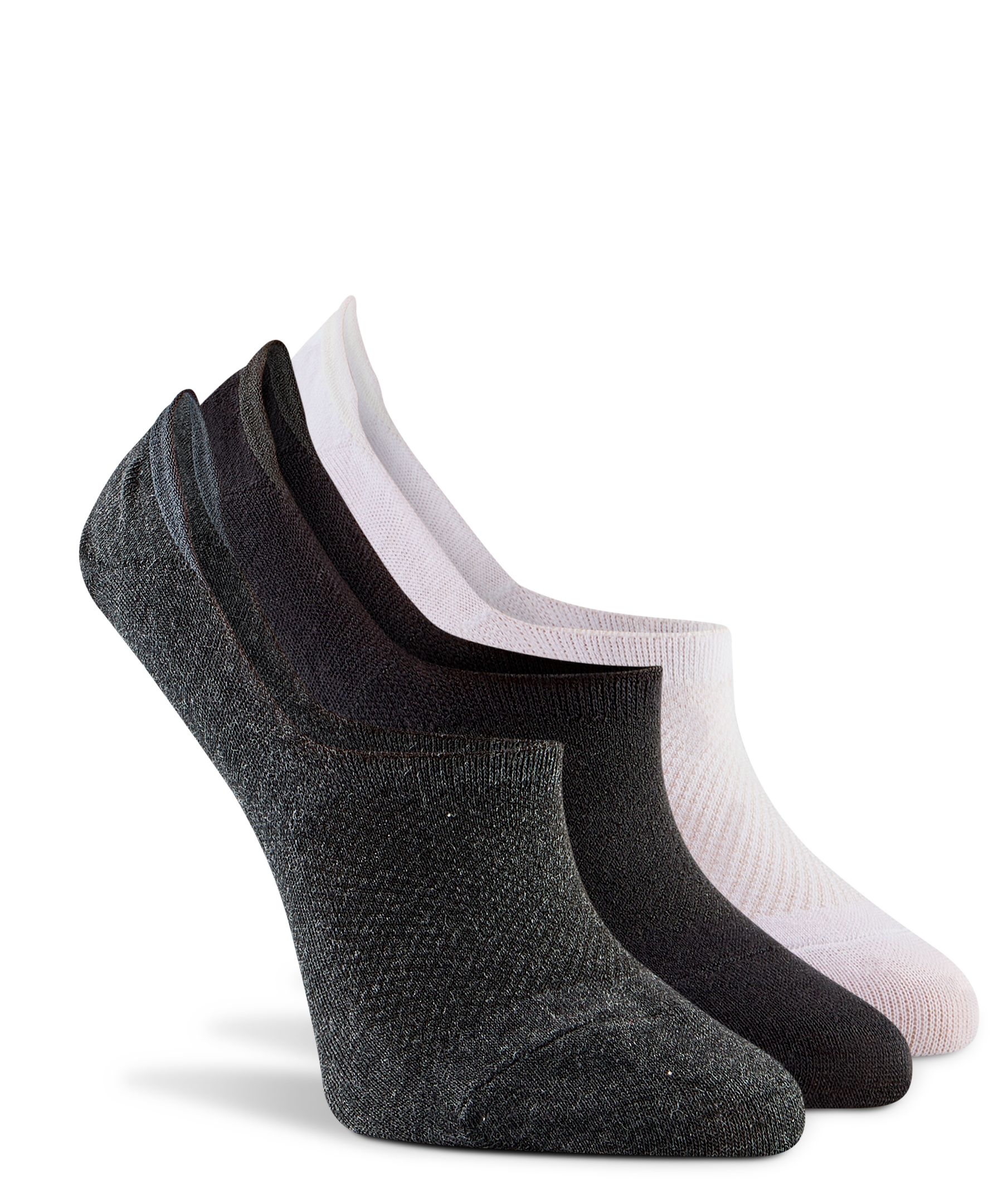 Shambhala Women's 3 Pack Cotton Blend Sneaker Cut Socks