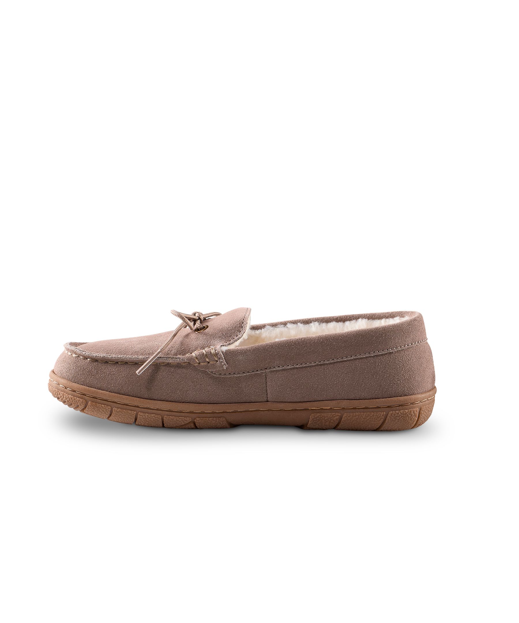 Pantoufles mocassins en suède pour femmes, WindRiver