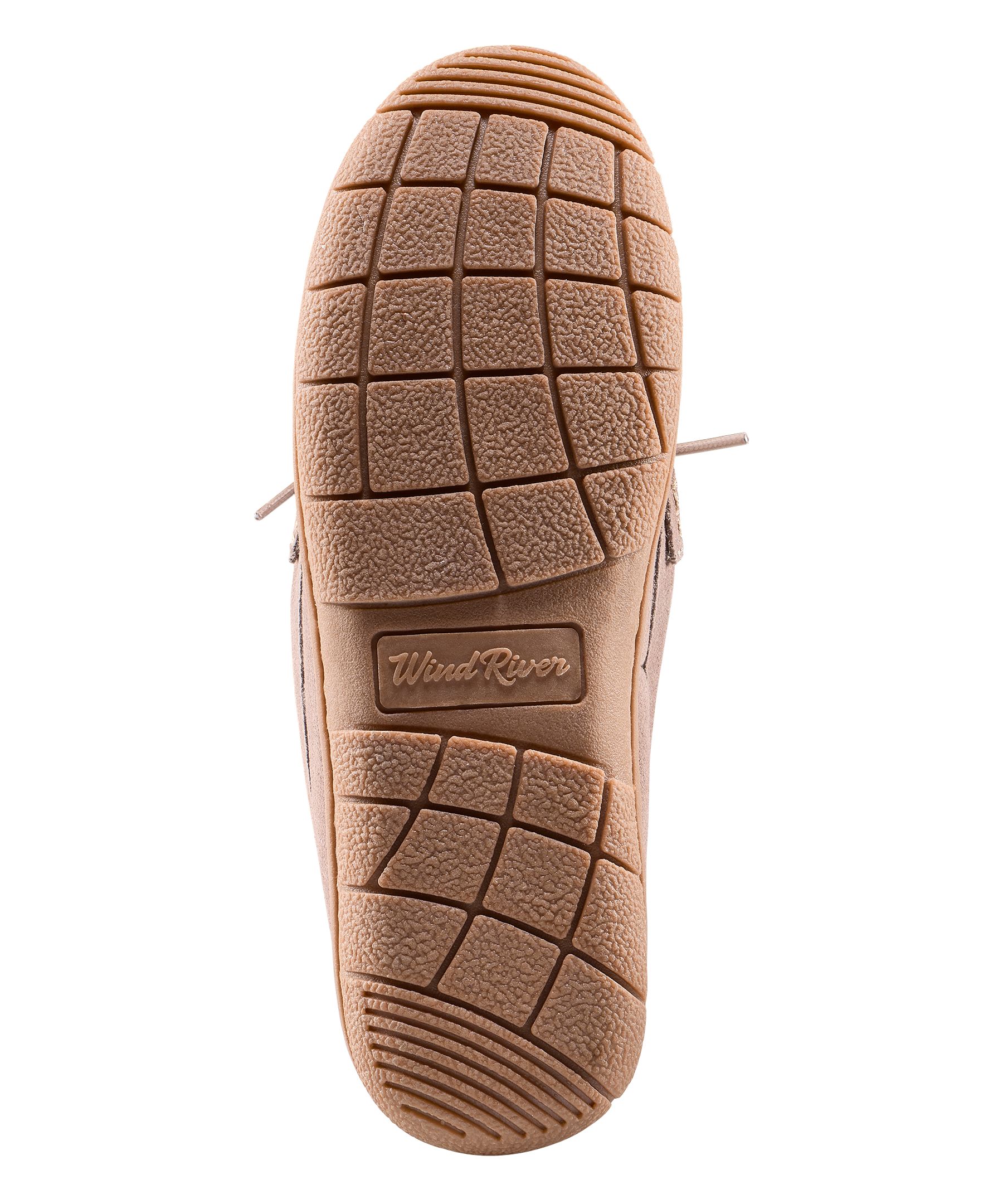 Pantoufles mocassins en suède pour femmes, WindRiver