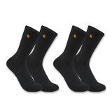 Mi-chaussettes d’épaisseur moyenne pour femmes, Force, Carhartt, paquet de 2 paires Front_Angled_Right