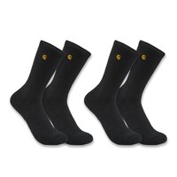 Carhartt Women's 2 Pack Force Midweight Crew Socks Front_Angled_Right